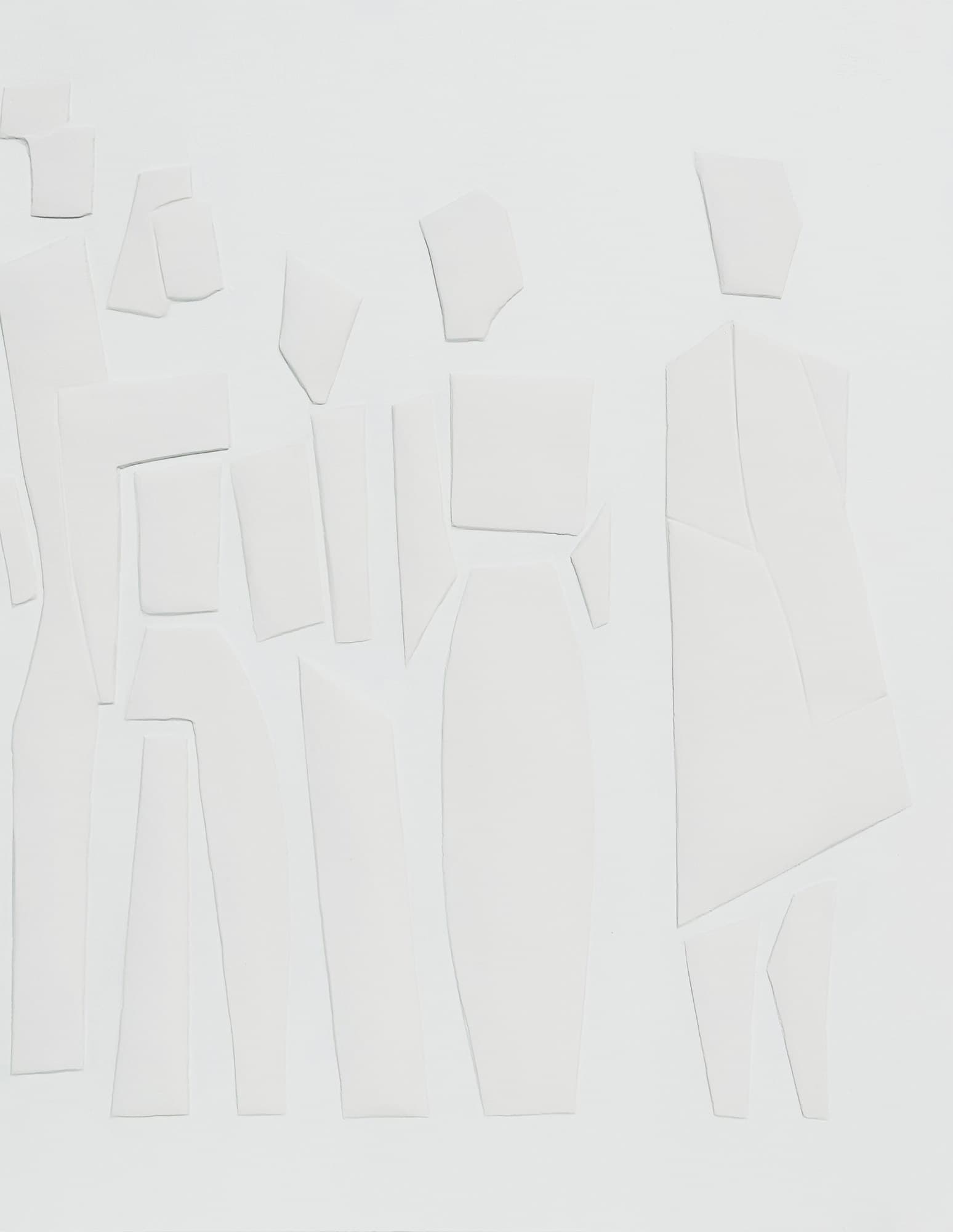 Rythme en mouvement, bas-relief de Nadine Hardy, technique mixte, 55 × 42 cm, 2024