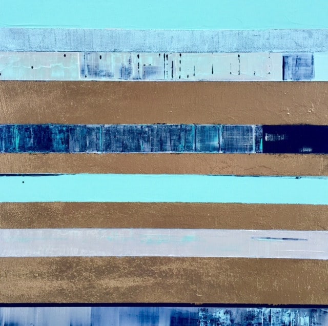Passage Flamboyant Passage Flamboyant 16-ii, peinture de Nadine Hardy