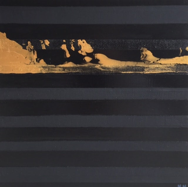 Passage Flamboyant VII, peinture de Nadine Hardy